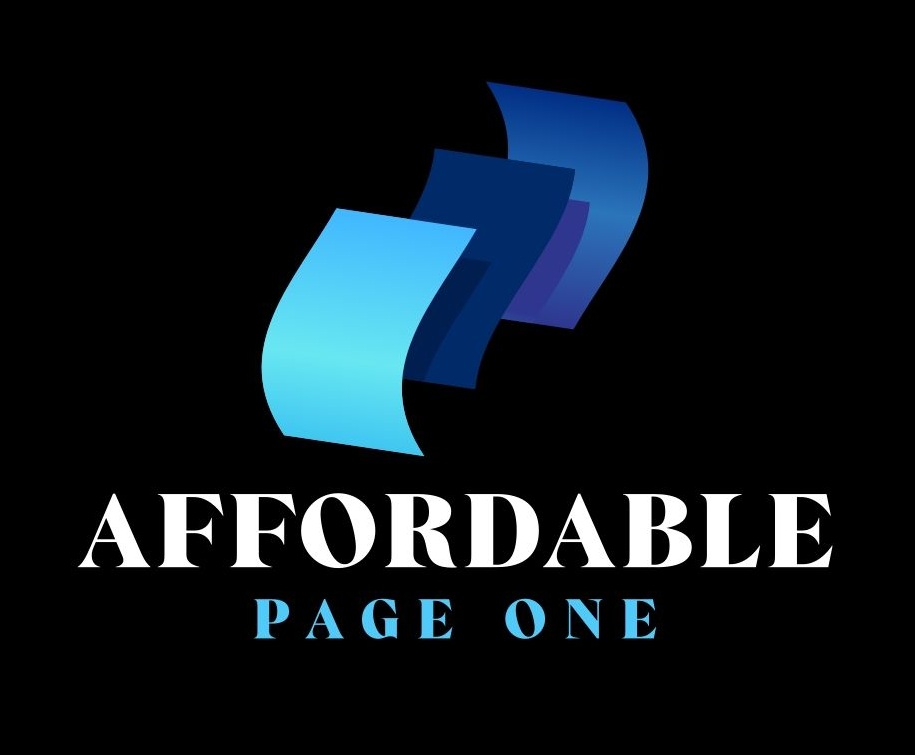 Affordable Page One by R1 Group LLC